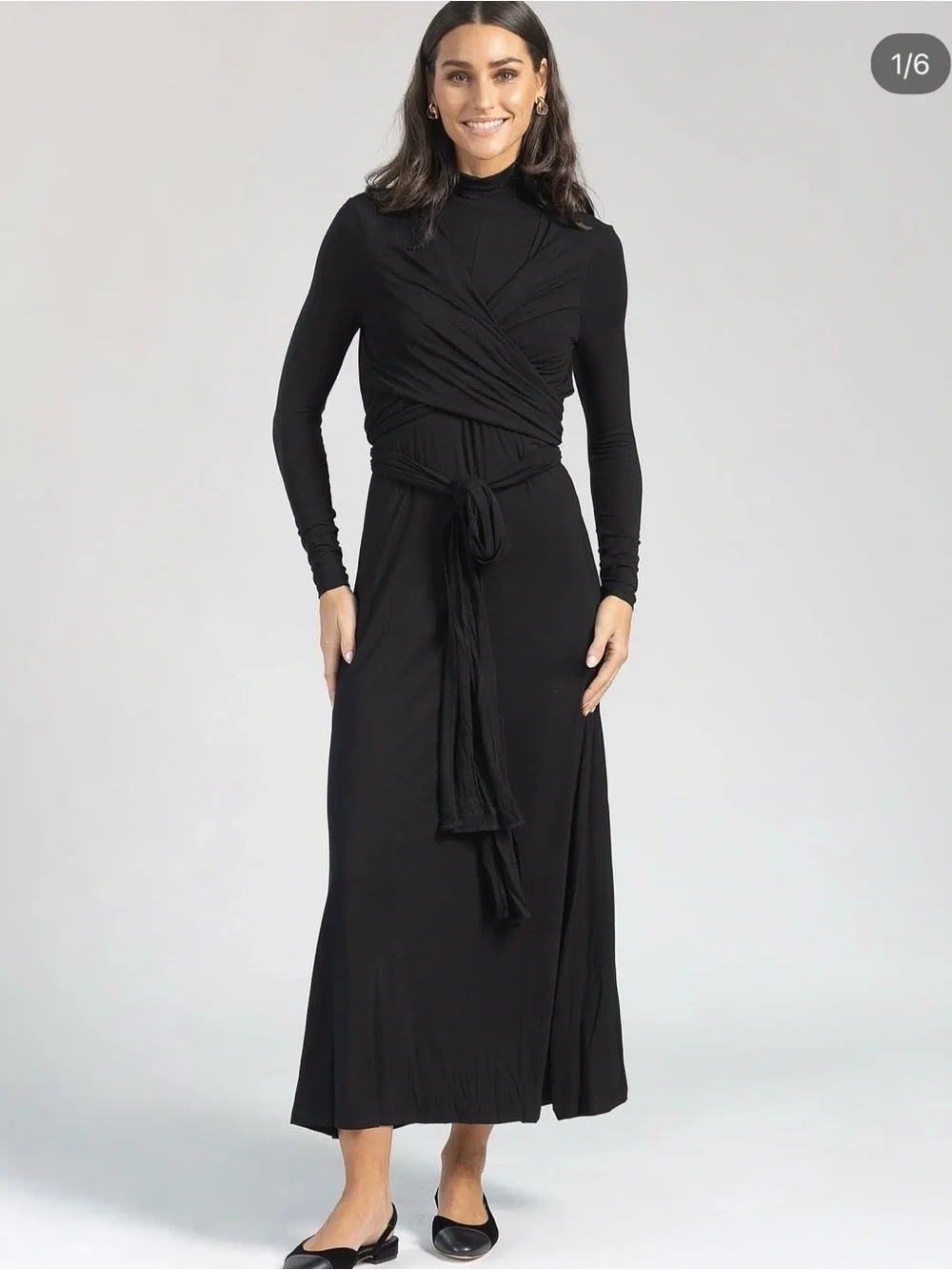 Loup Waist Wrap Dress
